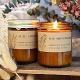 TOFU Scented Candles Gift Set 4 x 200g Soy Wax Glass Jars view 5