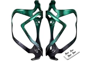 CORKI Bike Water Bottle Holder Bicycle Cage for Mountain Road MTB Gravel Adult Bikes Cycling Universal Carrier Rack 2 Pack Aluminum Alloy Ultralight Kettle Drink Accessories Green