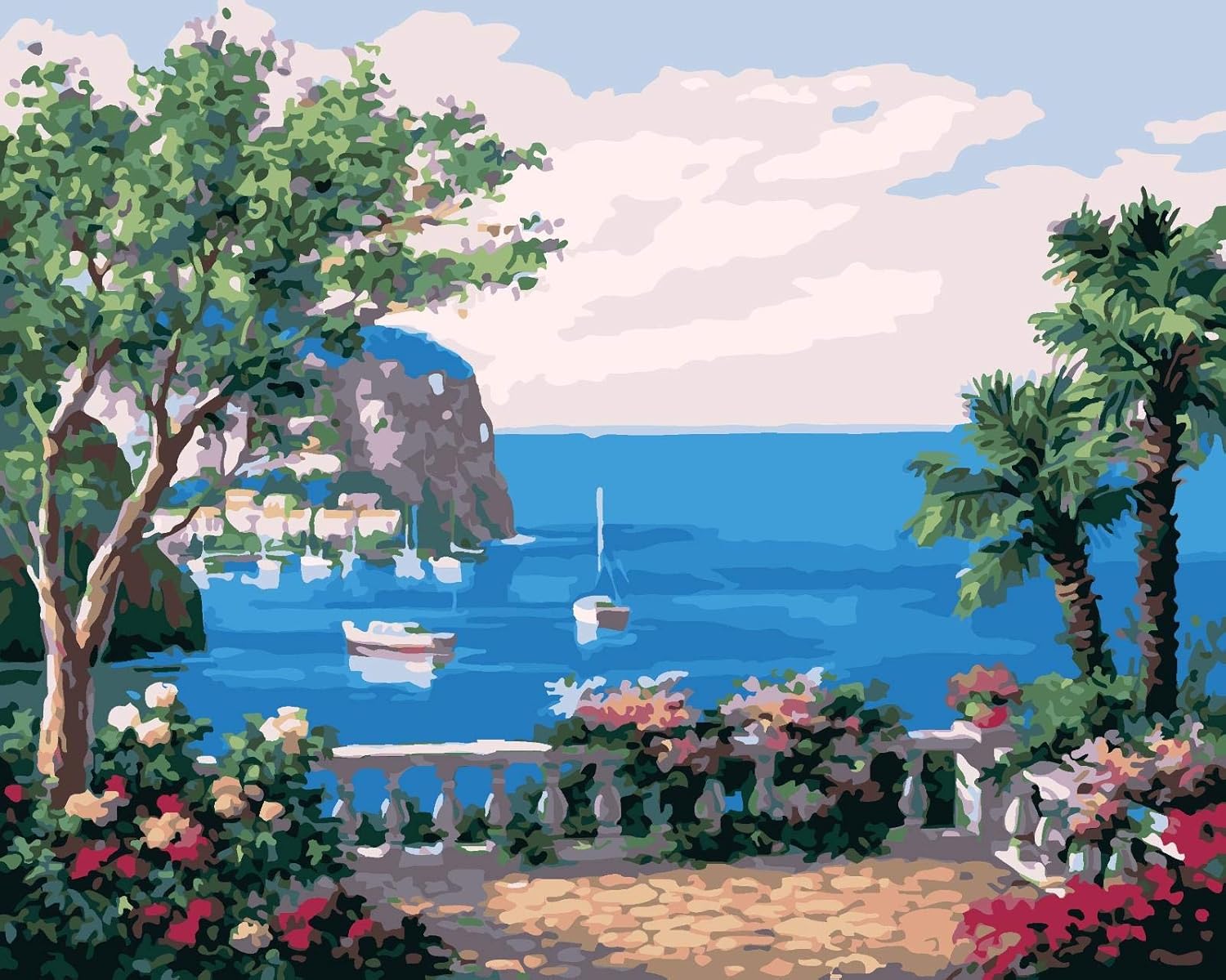 Paint by Numbers Canvas Kits for Adults Kids with Prime