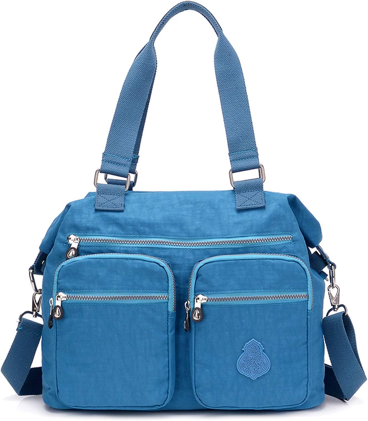 Outreo Women Handbag Travel Messenger Bag Waterproof Shoulder Bag for Sport Girls Satchel Cross Body Side Pack Nylon
