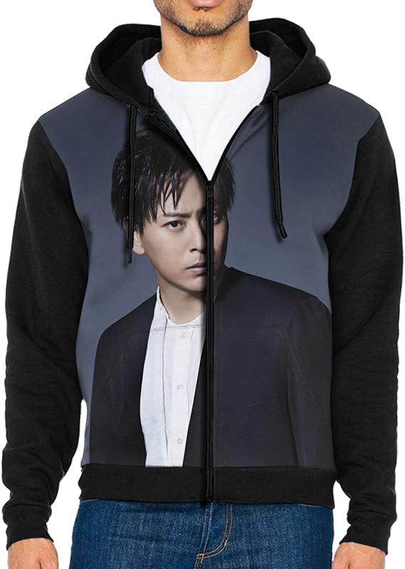 Amazon Co Jp 山下健二郎 5 おしゃれ 男女兼用 ジップアップ 長袖 パーカー 柔らかく快適 保温する フード付き 裏起毛 ジャケット カジュアル メンズ 暖かい 防寒 トレーナー スウェットシャツ 応援服 服 ファッション小物