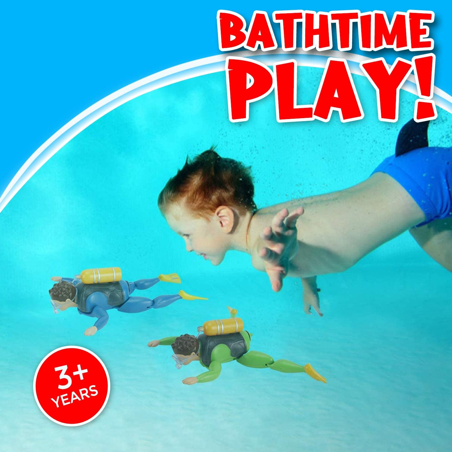 scuba bath toy