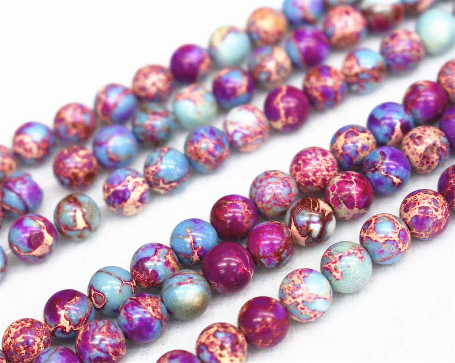 Wholesale Sea Sediment Jaspers Beads,4mm 6mm 8mm 10mm 12mm Aqua Terra Jaspers Smooth Beads.Imperial Impression Stone Beads. DIY Jewelry Making Beads