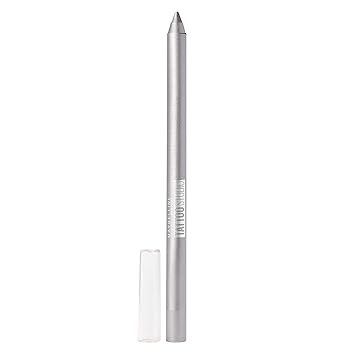 Maybelline New York Tattoo Studio Gel Liner Pencil, Sparkling Silver, 1.2g