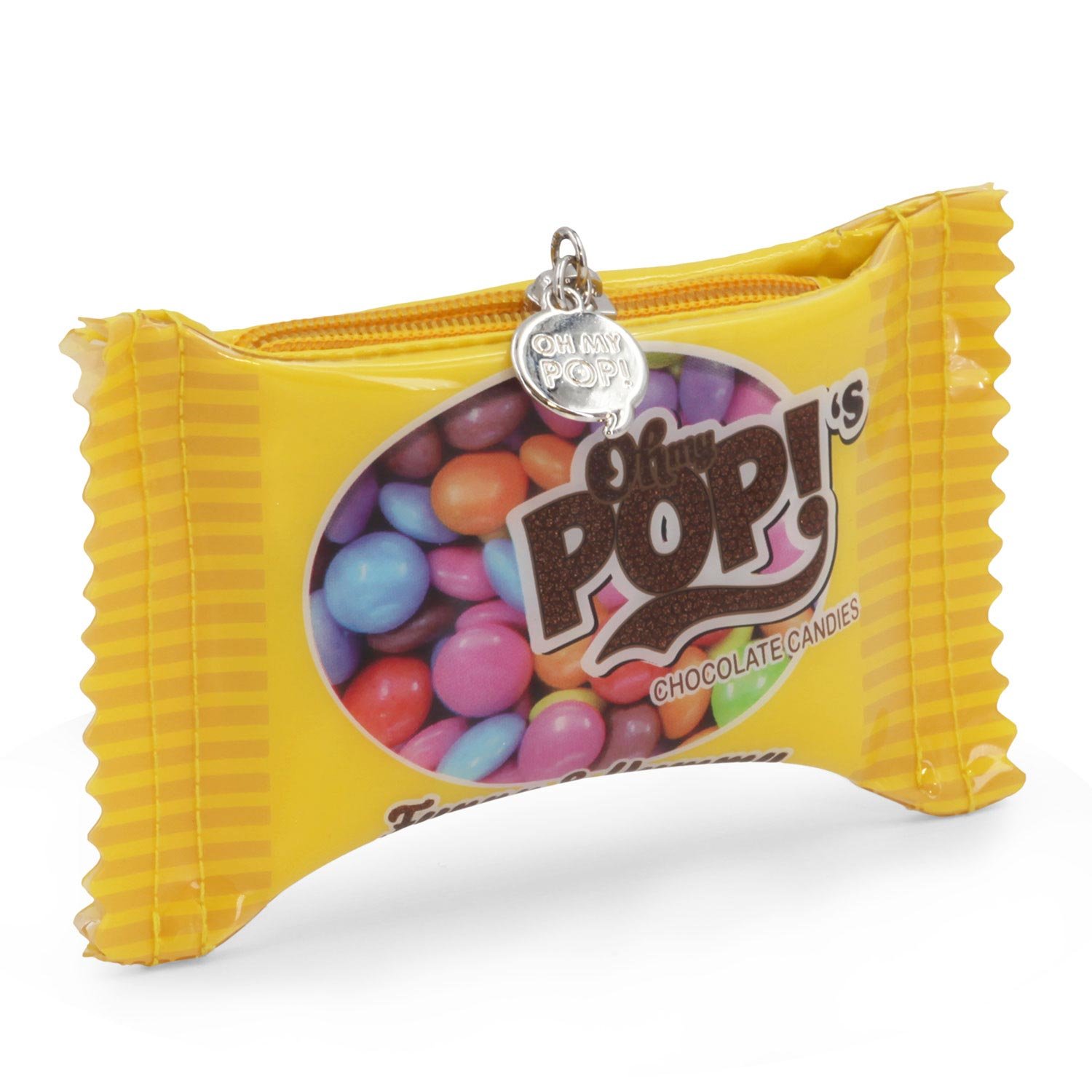 Oh My Pop! Chococandy-Purse, Yellow, 15 x 8.5 cm