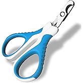 gonicc Professional Pet Nail Clippers &amp; Trimmer for Cats and Small Animals | Best For Cats, Small Dogs And Any Small Pets. Sharp Angled Blade Pet Nail Trimmer Scissors.