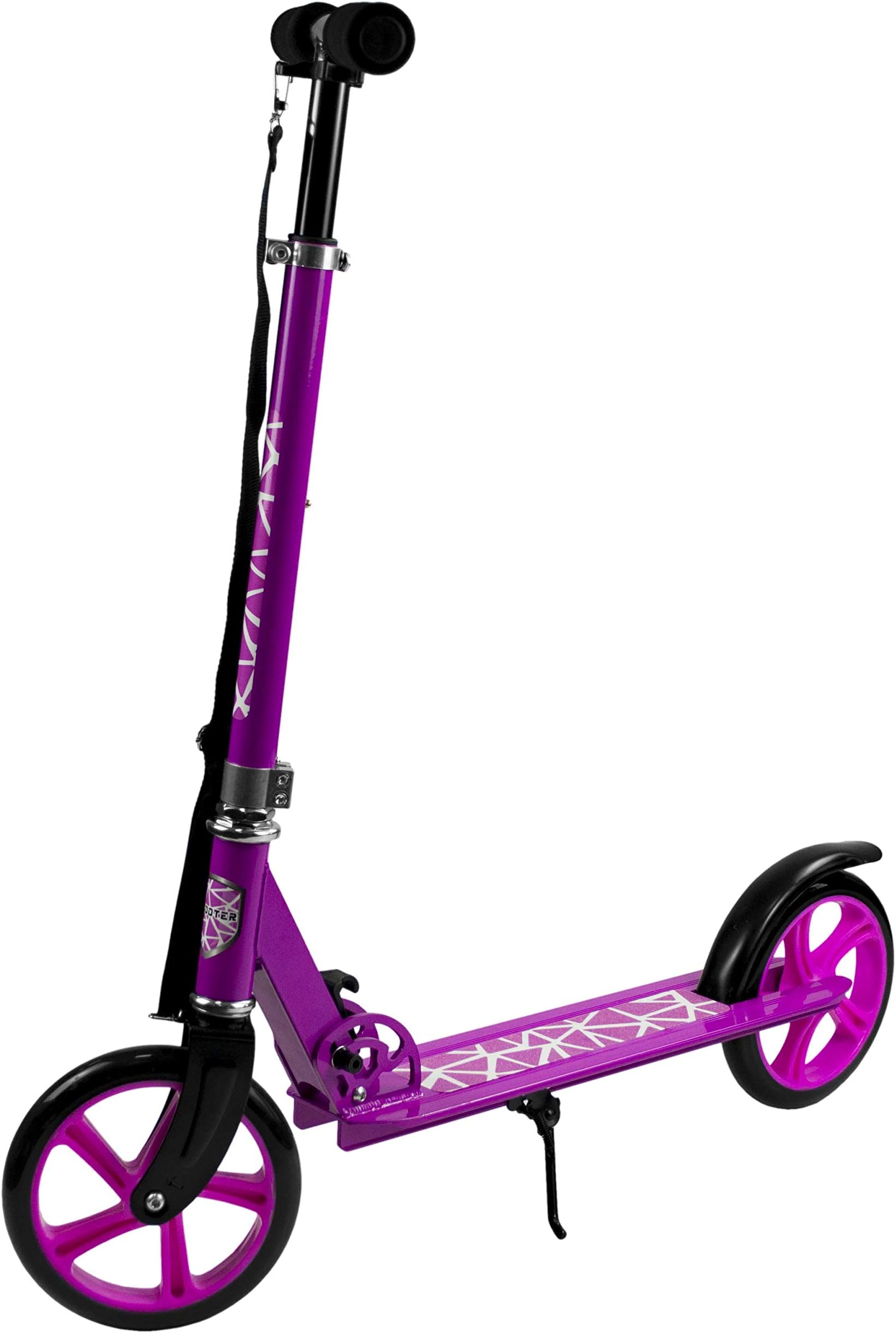 Profiseller CHICCOT City Scooter Big wheels - BigWheel - 20.5 cm Folding With Height Adjustment And Carrying Strap