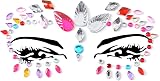 FACEGEM LONDON 6 PCS Face Gems Adhesive Glitter Jewel Tattoos Festival view 6
