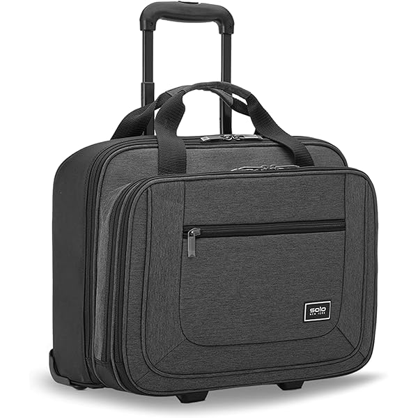 Amazon.com: Solo New York Macdougal Rolling Laptop Bag. Rolling