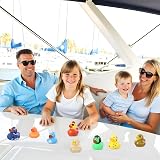 Yoosso 30 Pcs Rubber Duck Assorted Plastic Bath Toys Pool Beach Kids view 4