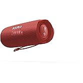 JBL Flip 6 - Portable Bluetooth Speaker, powerful sound and deep bass, IPX7 waterproof, 12 hours of playtime, JBL PartyBoost for multiple speaker pairing for home, outdoor and travel (Red)