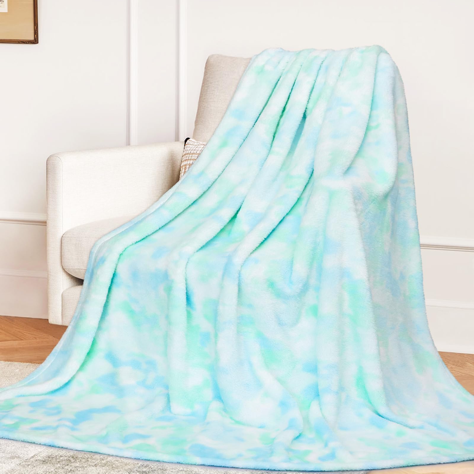 MUGD Blankets Fuzzy Soft Fleece Throw Blanket Cozy