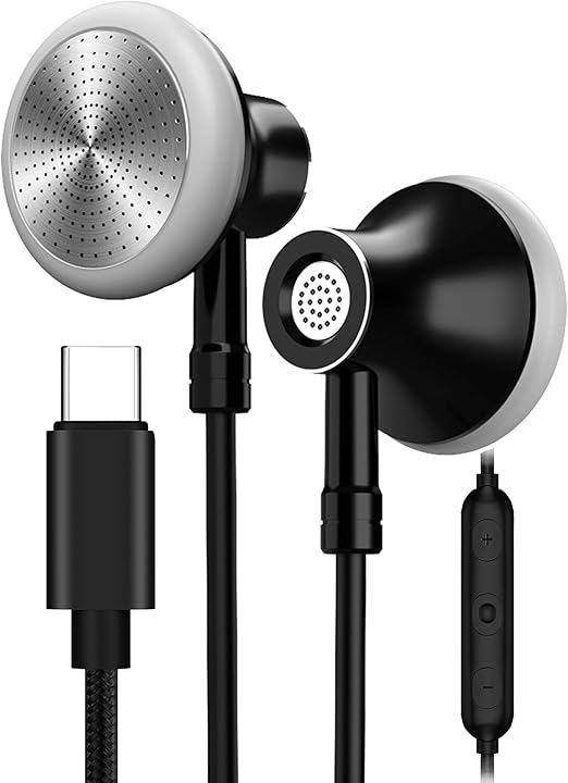 usb c headphones with microphone