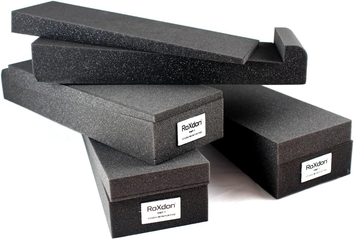 RoXdon RMP1 Studio Monitor Speaker Foam Isolation Pads (Set of 4
