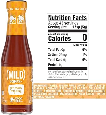 Taco Bell Mild Sauce 7 5 Oz 3 Pk Amazon De Lebensmittel Getranke