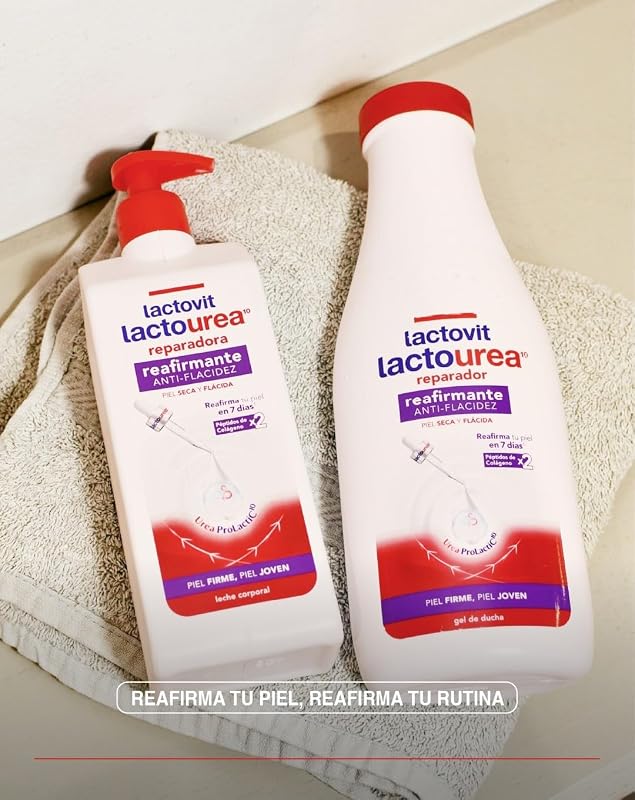 - Leche Corporal Reafirmante con Lactourea y Colágeno - 400 ml
