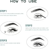 SISILILY Individual Lashes 144 Clusters C D Curl 10-16mm DIY Lashes view 7