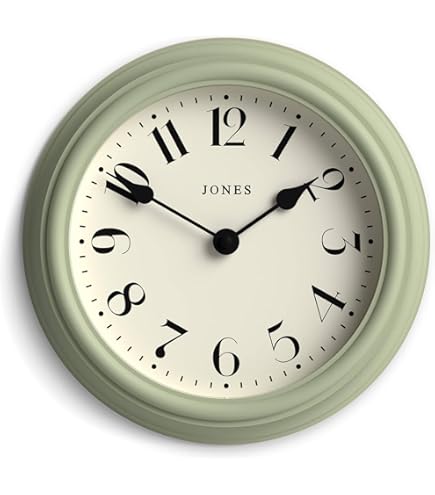 Amazon.com: JONES CLOCKS® Ketchup Wall Clock | Round Retro Diner