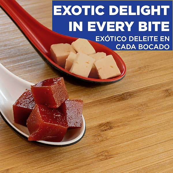 LA CUBANITA NAPOLITANO – ASSORTED GUAVA, MANGO, AND ORANGE FRUIT PASTES – 8 OZ (PACK OF 1)