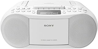 Sony CFD-S70 Boombox (CD, Kasette, Radio) weiß