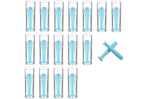 16‑Pack Contact Lens Remover Tool – Soft Silicone Suction Tip, Individually Wrapped, 1.14″ Compact Design for Easy Removal – 