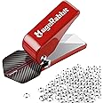 MageRabbit Dart Flight Hole Punch Tool, Dart Flight Hole Punch with 100 Metal O Rings, Dart Accessories Puncher for PET Flights,Dart Flight Punch Tool