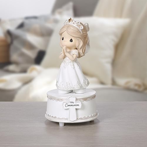 Precious Moments Holy Communion Girl Musical Figurine – Plays “The