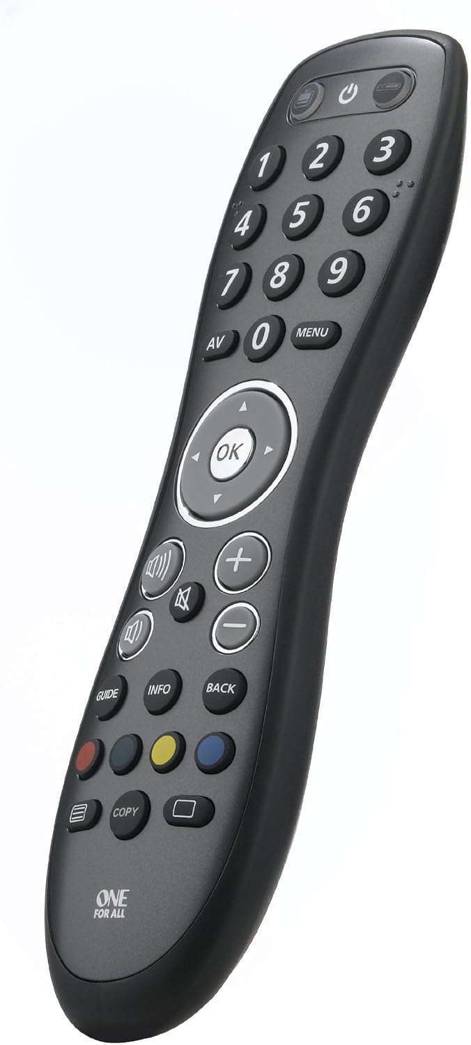 One For All Simple 2 Telecommande Universelle Noire Amazon Fr High Tech