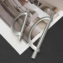 homdiy 12 Pack Brushed Nickel Cabinet Pulls