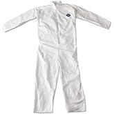 DuPont Tyvek Coveralls, White, X-Large, 25 Coveralls (DUP TY120S4XL)