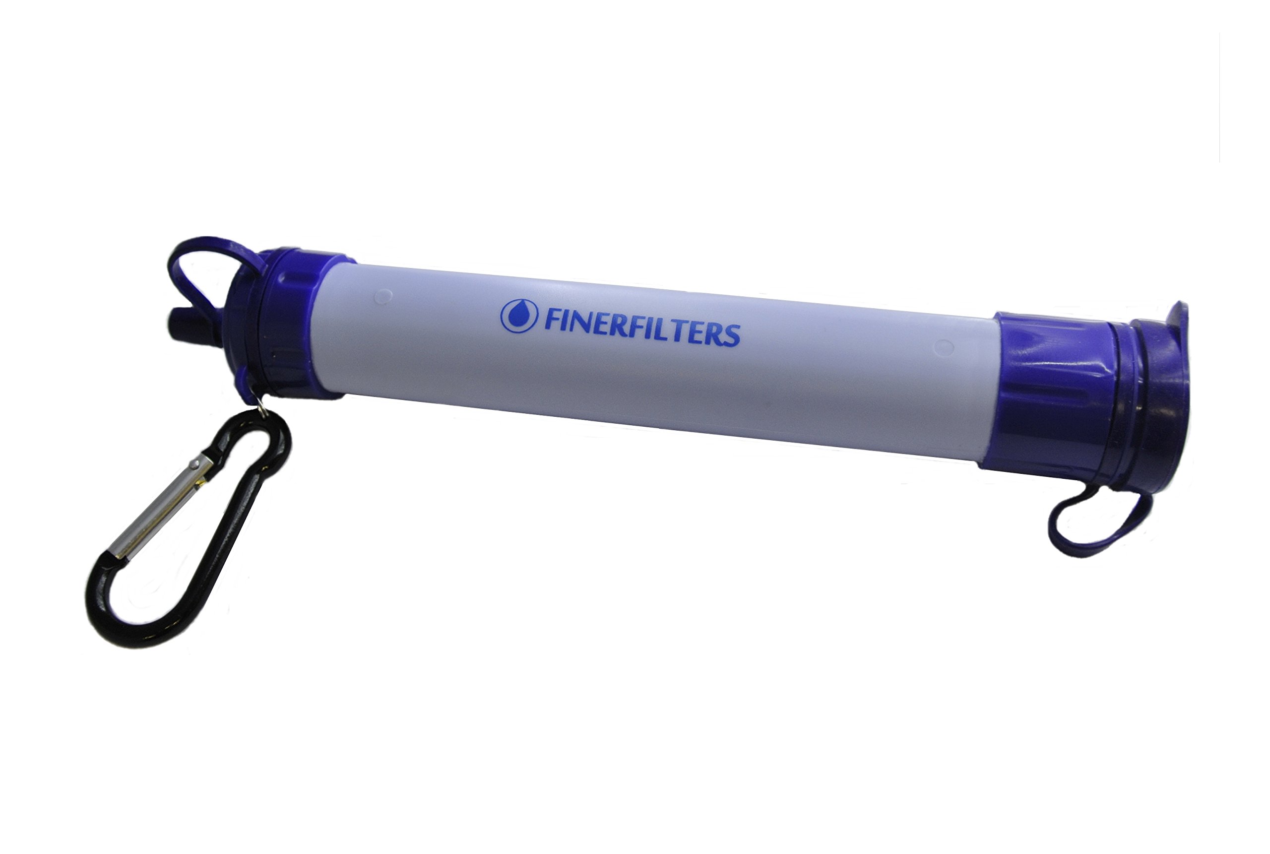 Finerfilters Personal Portable Water Filter Straw 3000L | Microbiological Water Purification filter, Ideal For Camping & Hiking etc. (1)