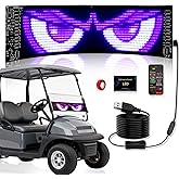 18.89"x7.87" Double Row Programmable Led Sign, Scrolling Bright Flexible Digital LED Sign, Pre-Made Animation, DIY Text, Patterns, APP Control, Customizable LED Display Car, Store Signs