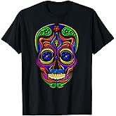 Sugar Skull Mexican Skull T-Shirt