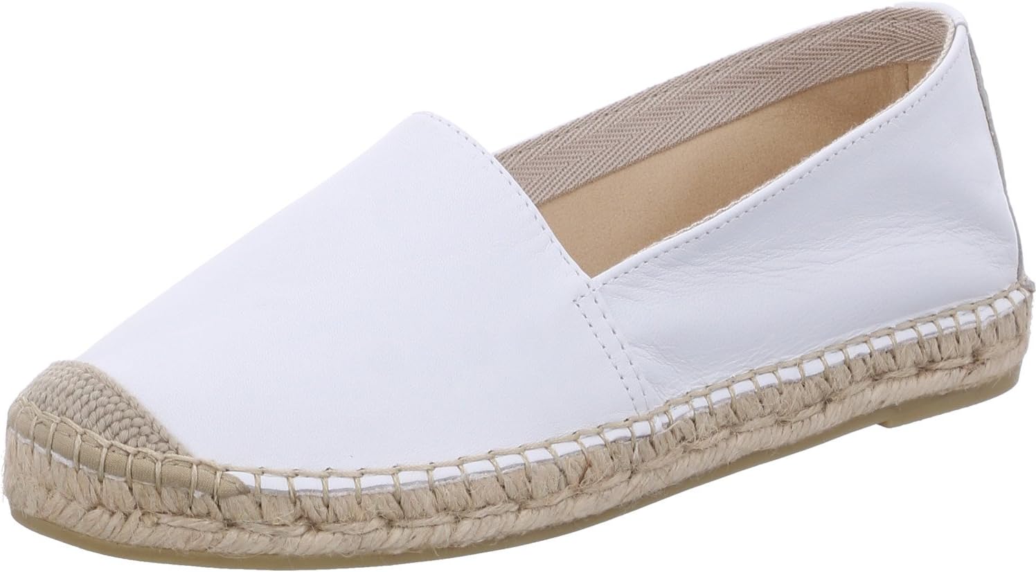 Vidoretta Women's 00800 Nappa Blanco Loafer Flats