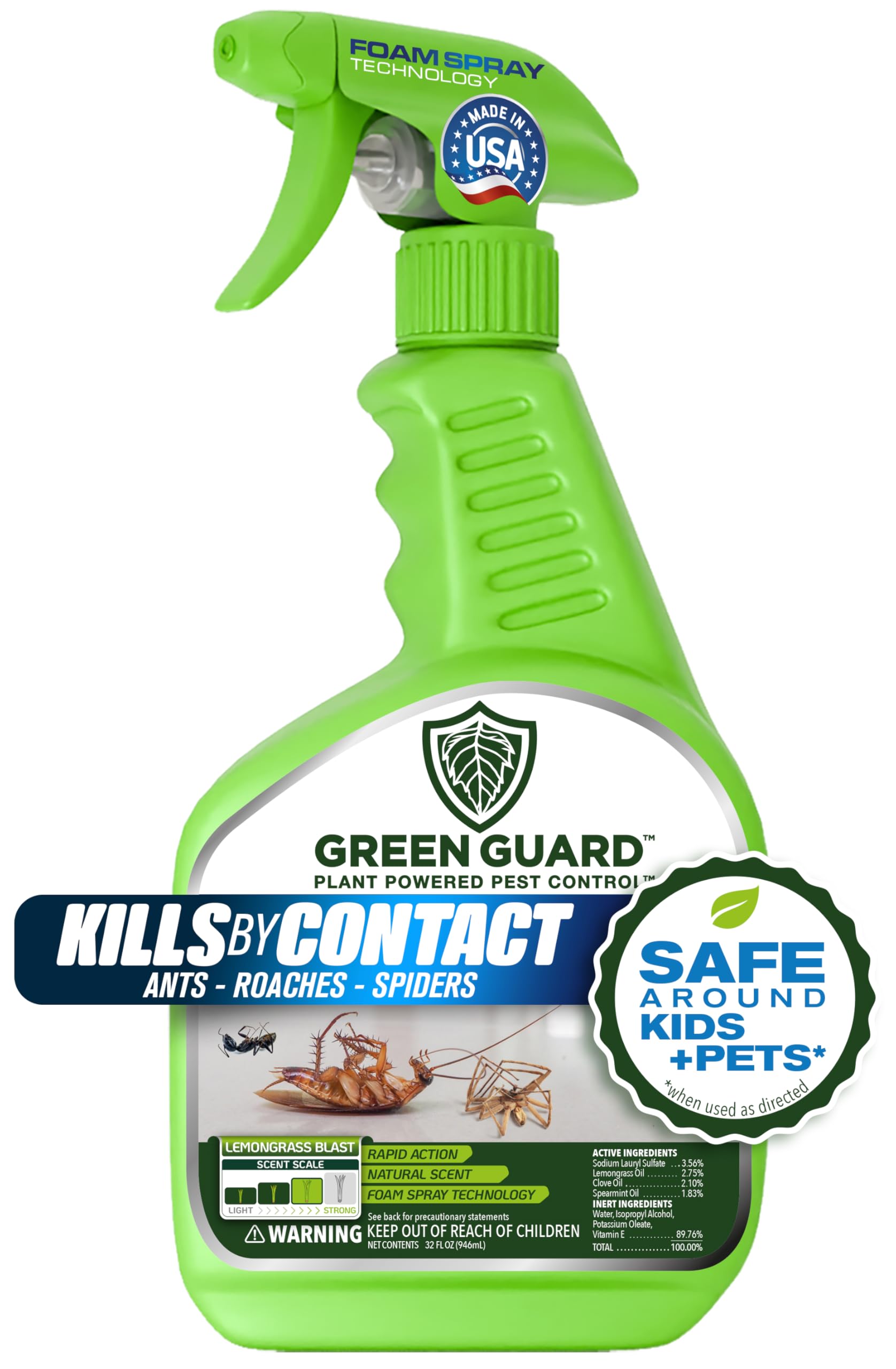 Green Guard Pest Control Spray - Indoor & Outdoor