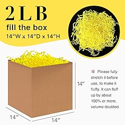 Corlcol 2LB Crinkle Paper Shred Filler for Bag Gift
