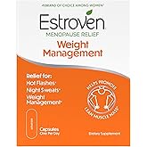 Estroven Weight Management for Menopause Relief - 30 Ct. - Clinically Proven Ingredients Help Manage Weight, Provide Night Sw