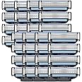 Gbbazu Razor Blades for Men, Mach3 Mens Blade Refills, Manual Men's Refills Razors Precision Cut Blades, Professional with Dual Lubrication, Designed An Extra Close Shave (32Pcs), 32.0 count