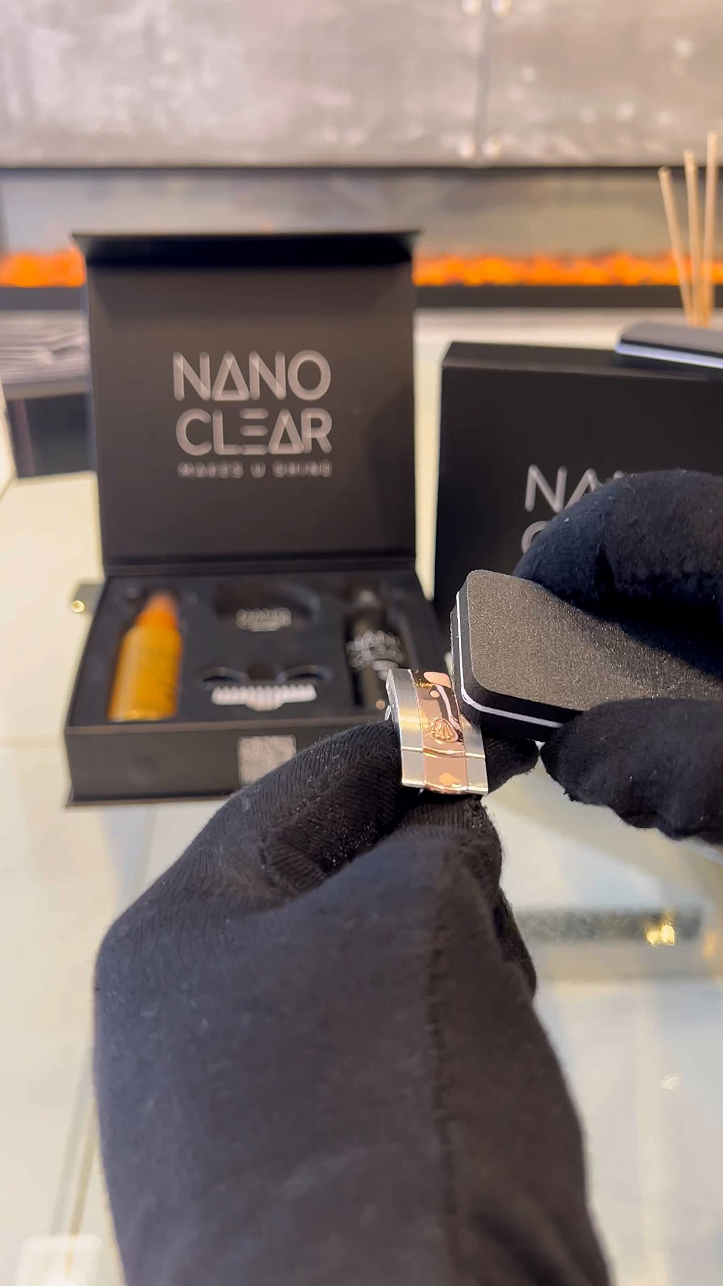 Nano Clear Sponge, Renew Watch Scratches