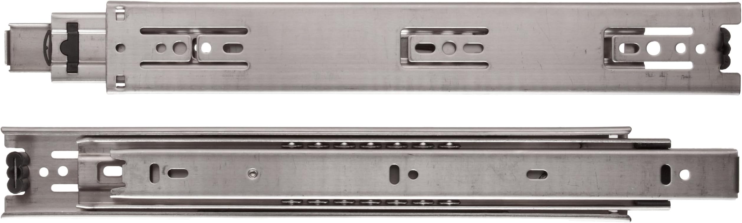 Sugastune ESR-3813 304 Stainless Steel Drawer Slide, Full Extension, Positive Stop, 11-13/16" Closed, 12" Travel, 88lbs/Pack (1 Pair)