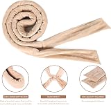 AliLeader Heatless Headband Set Khaki Soft Velvet Long Curler 155cm view 2