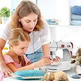 KPCB Tech Mini Sewing Machine with Accessories for Beginners Kids Christmas DIY view 3