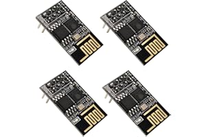 10GTEK ESP8266 ESP-01S WiFi Module, Pack of 4