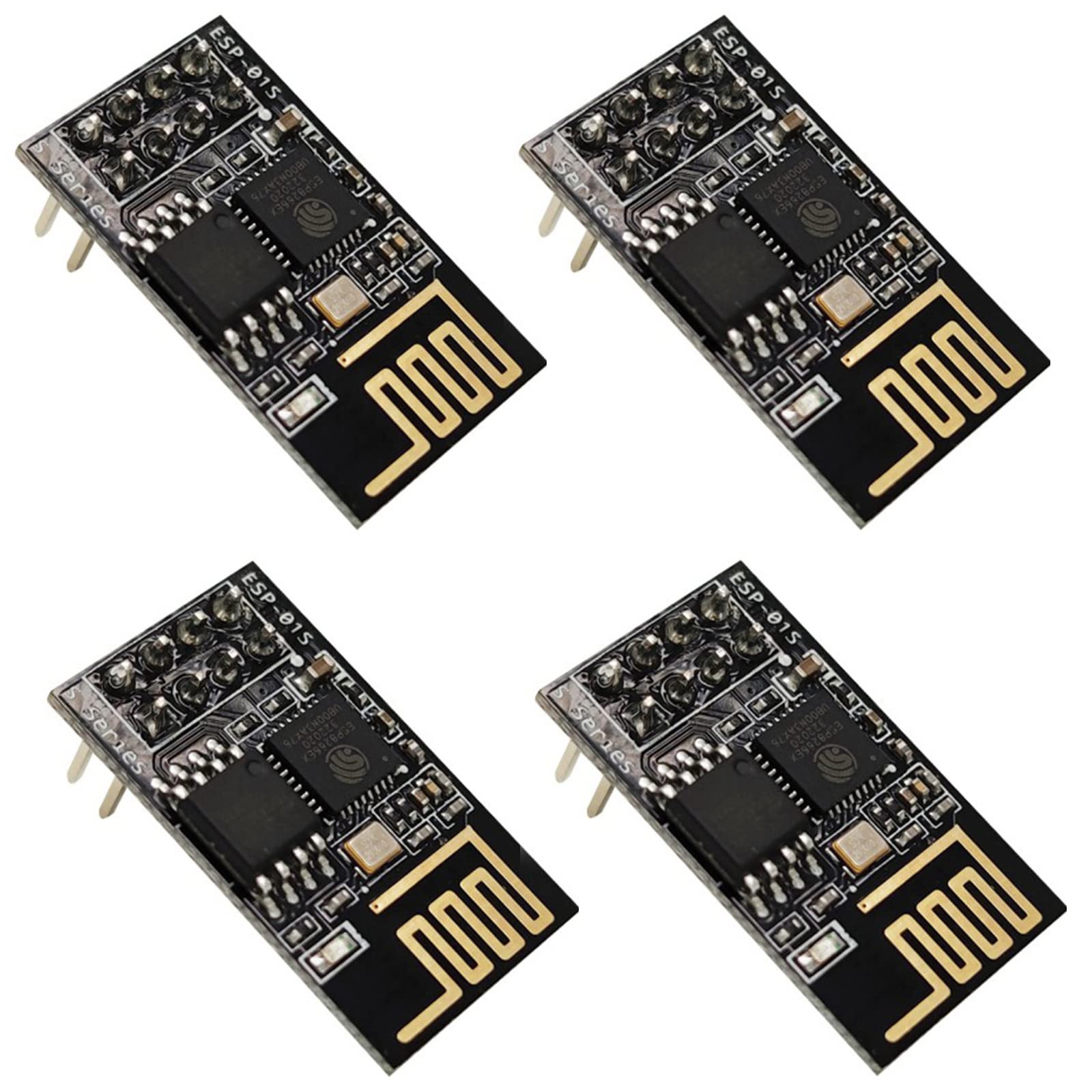 10Gtek [4 Pack] ESP-01S ESP8266 Wireless WIFI module
