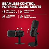HyperX SoloCast USB Condenser Microphone Cardioid for PC PS4 Mac view 5