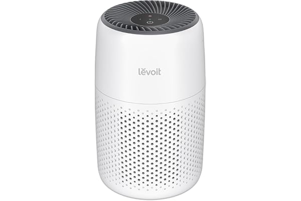 Levoit Air Purifiers for Bedroom Home, AHAM VERIFIED, 3-in-1 Filter Cleaner with Fragrance Sponge for Quiet Sleep, Remove Odo