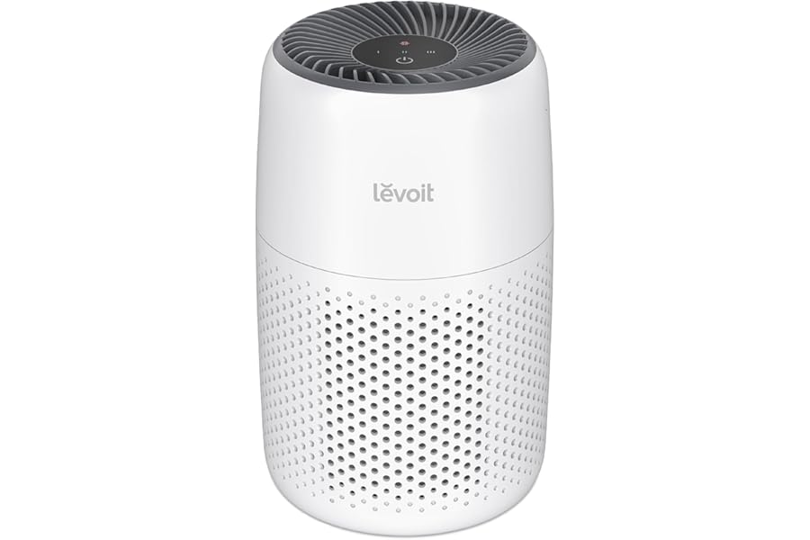 LEVOIT Air Purifiers for Bedroom Home Dorm, AHAM VERIFIDE, 3-in-1 Filter Cleaner With Aroma Pad, Filters Smoke, Allergens, Pe