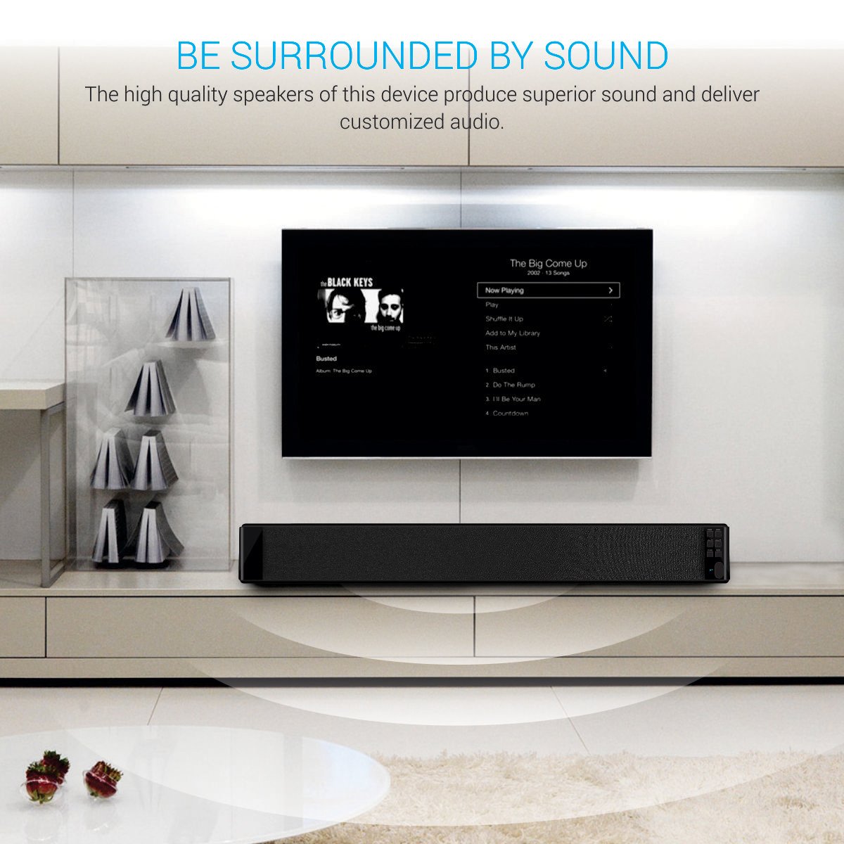 portronics sound bar 30w