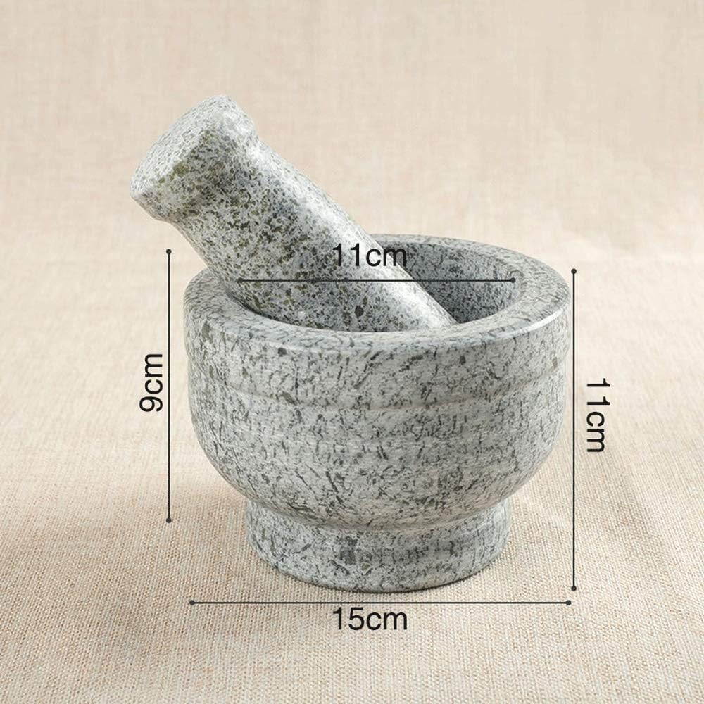 Food Processor-Food Processors best Rated Mortar And Pestle Spice Grinder Pill Crusher Ginger Garlic Grinder Garlic Presses Vintage Granite Grinder Natural Stone Manual Pepper Crusher