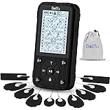Belifu 3-in-1 36 Modes TENS EMS Unit, Muscle Stimulator TENS Machine for Pain Relief, Dual Channel Electronic Pulse Massager 